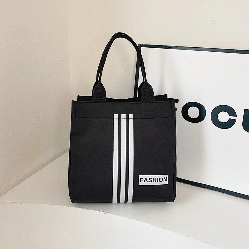 

New Trendy Korean-Style Sporty Women's Handbag With Elegant Letter-Printed Design Single-Shoulder Tote Bag