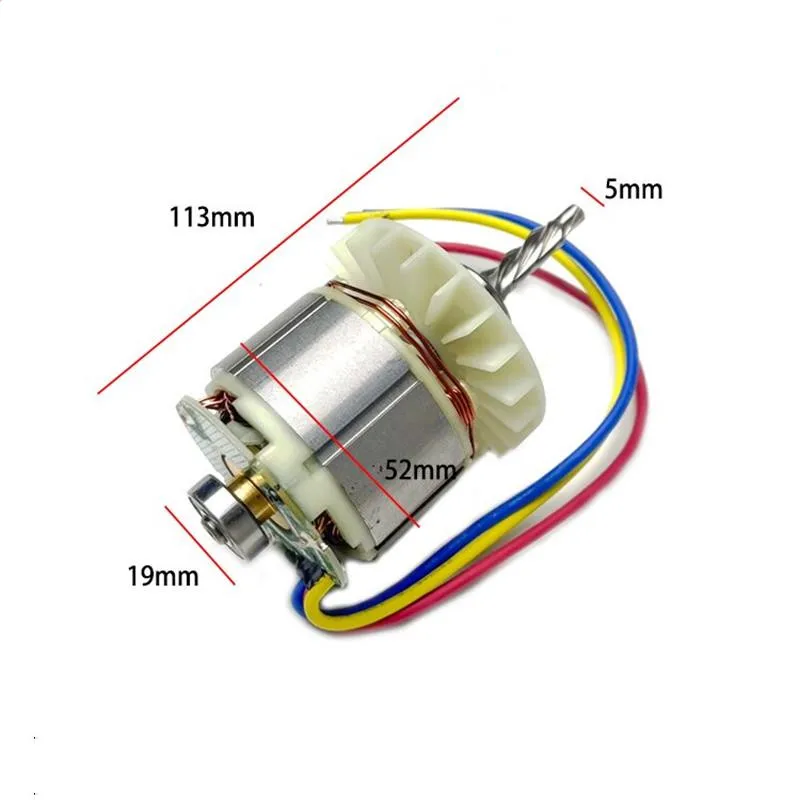 Dongcheng DCPB998 batería de litio llave eléctrica sin escobillas motor bobina rotor estator piezas de motor de diente