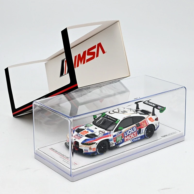 TSM 1:43 Scale BMW M4 GT3 EVO # 96 Turner Motorsport IMSA Resin Car Model