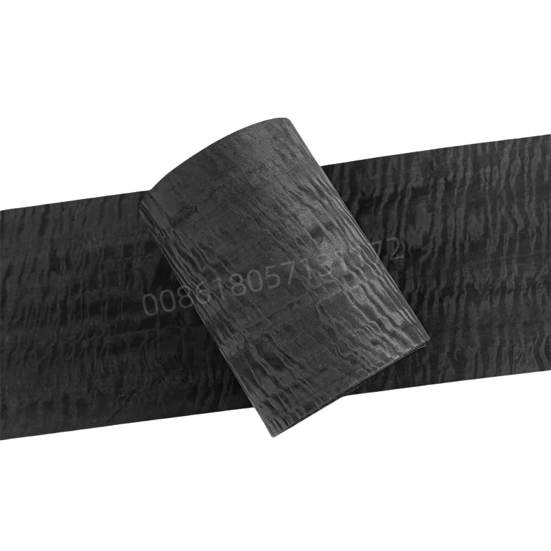 Custom Natural Stained Eucalyptus Veneer with Figure, 2pcs, 0.25mm thick,for DIY Furniture, Cabinets, Wall Paneling,Carbon Black