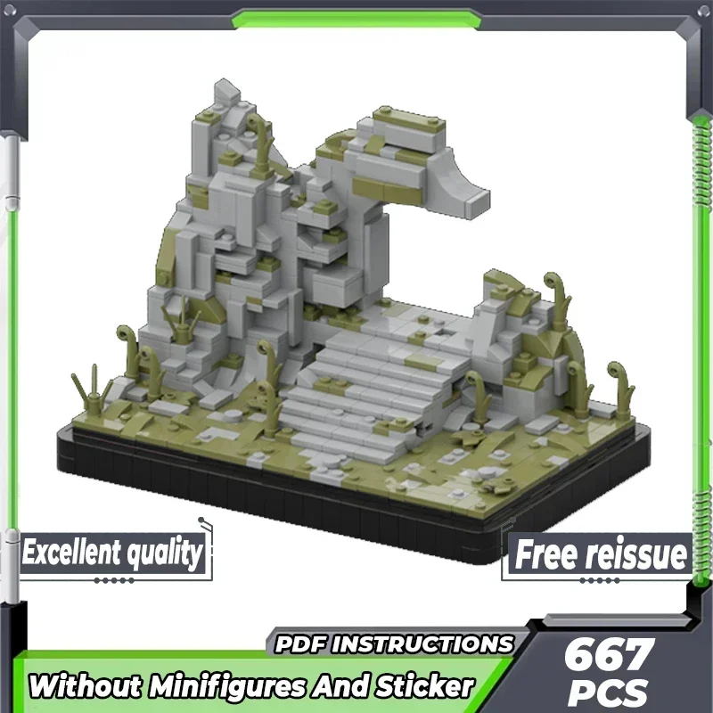 

Star Movie Model Moc Building Bricks Chasing The Fallen Knights Technology Modular Blocks Gifts Christmas Toys DIY Sets Assembly