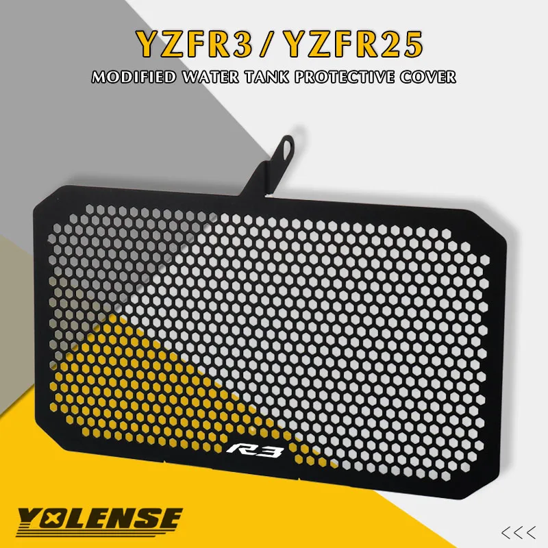 

Для YAMAHA YZF-R3 YZF R2 R25 YZFR3 YZFR25 2019 2020 2021 2022 защитный чехол для радиатора мотоцикла