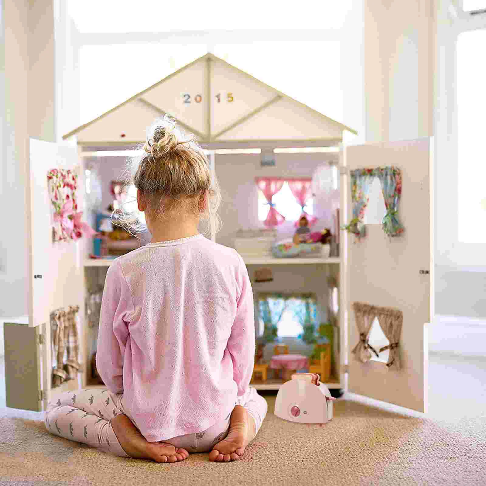 Jouets électriques de simulation pour enfants, appareils de cuisine, accessoires de jeu en bois et en plastique