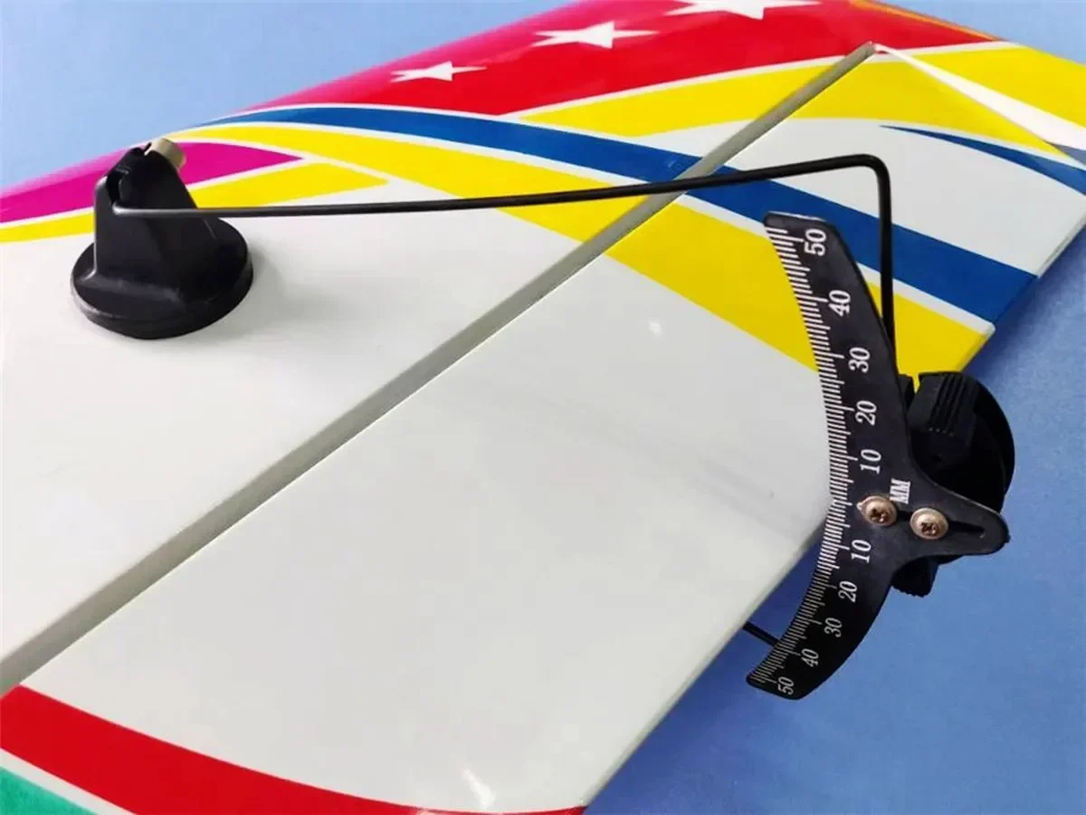 

1 Pc Aileron Goniometer Inclinometer Part Aileron Angle Meter Accessories for RC Aircrafts Fixed Wing Plane Models-- Toy Bracket