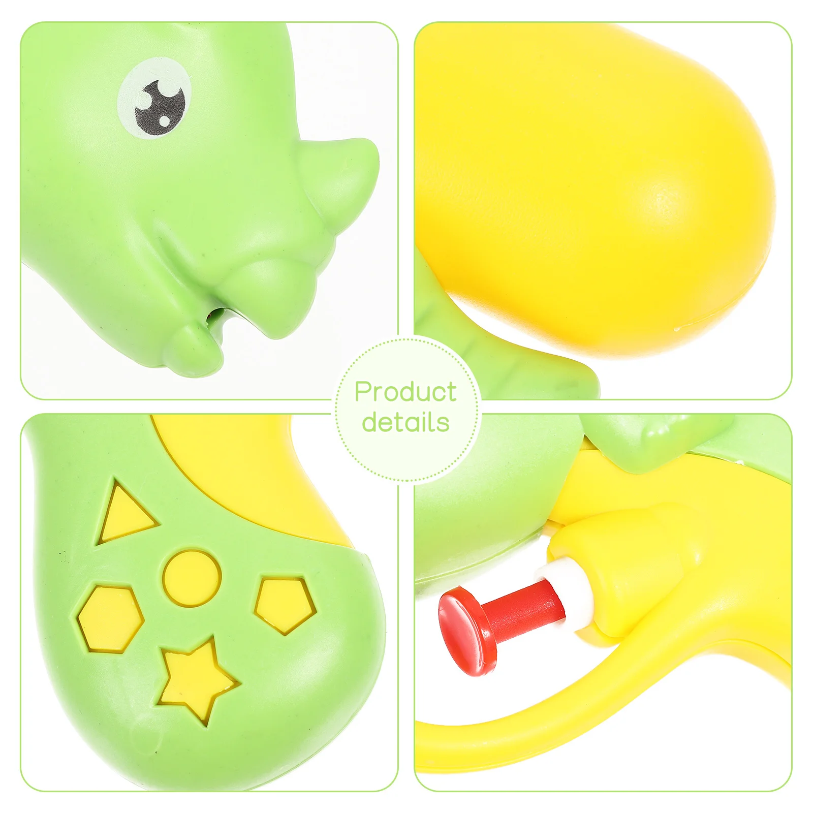 4 stuks cartoon water mooie vorm sterke plastic grappige zomer zwembad water voor kinderen kinderen speelgoed peuter speelgoed