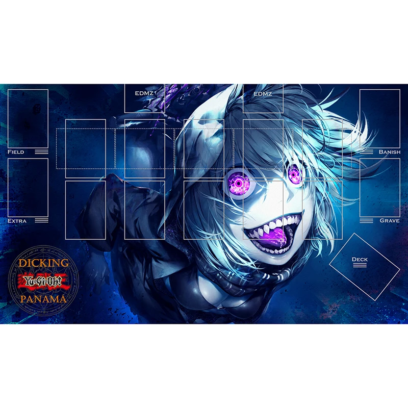 

YUGIOH Playmat With Zone Custom Print Mousemat, Board Games Cards Playing Card Games Table Pad Tarot MAT For YGO MGT TCG