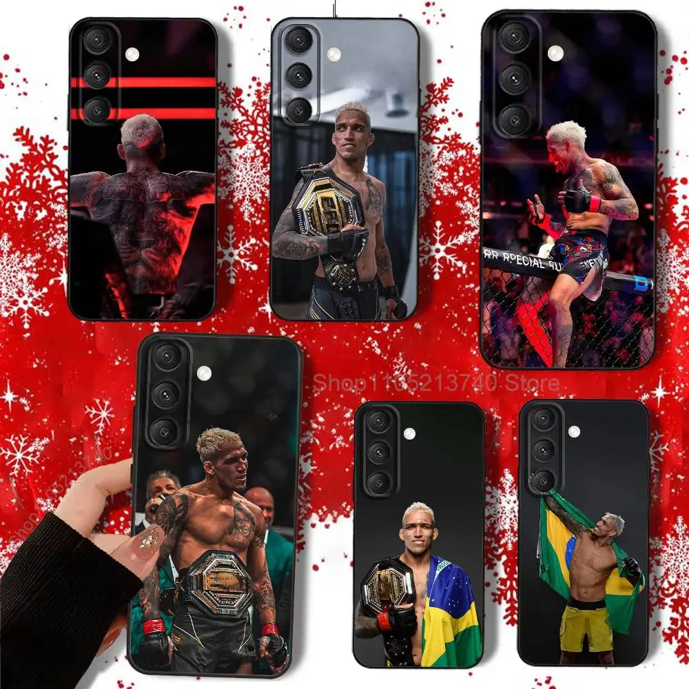 C-Charles COOL  O-OliveiraS Phone Case For Samsung S22,S24,S20,S25,S23,S30,S21,Ultra,Plus,Fe,Lite 4G,5G Black Soft Cover