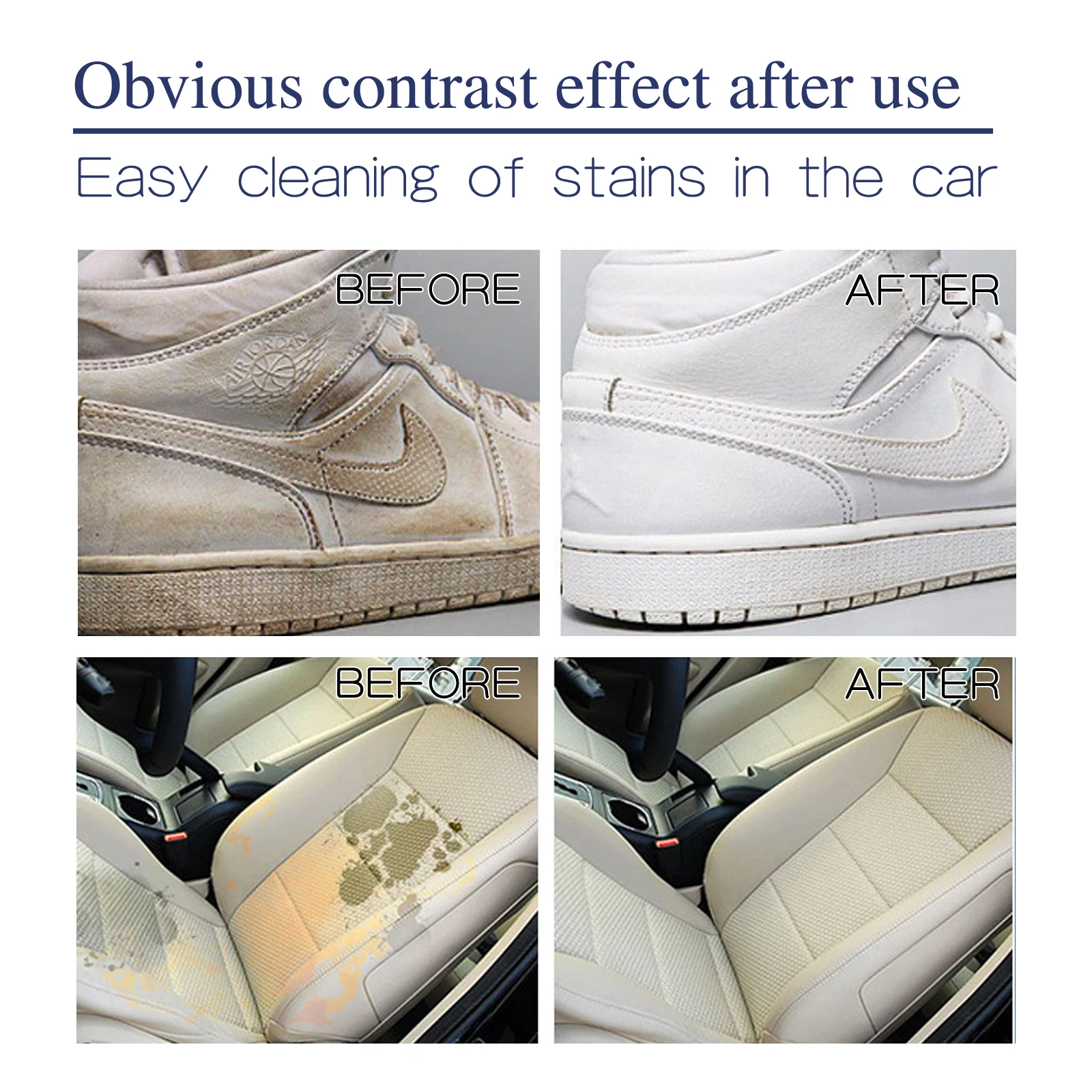 100ML Foam Cleaner Spray Multi-purpose Anti-aging Cleaner Tools Car Interior Home Cleaning Foam for Car Interior Leather Clean