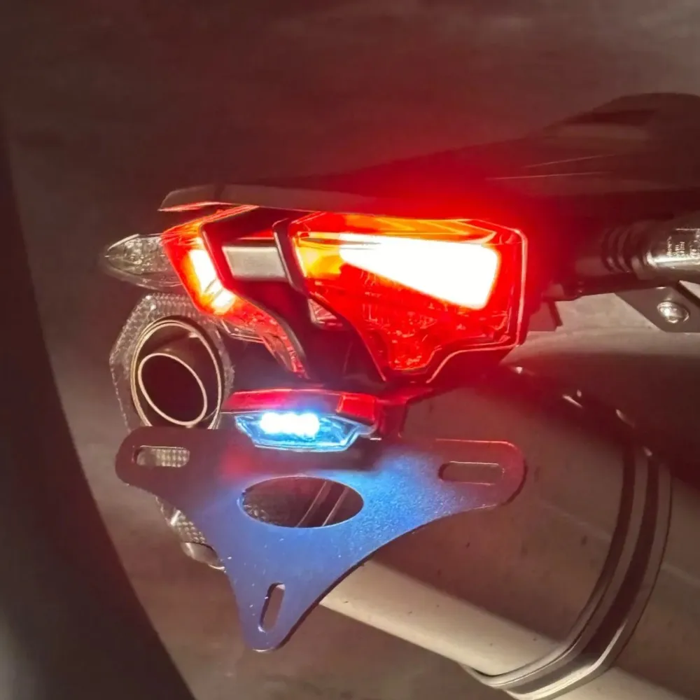 For 690SMC R/ABS Enduro R/ABS ES 700 ABS SM 700 ABS 2019-2024 Tail Tidy LED plate Motorcycle Rear Tail Tidy Fender Eliminator