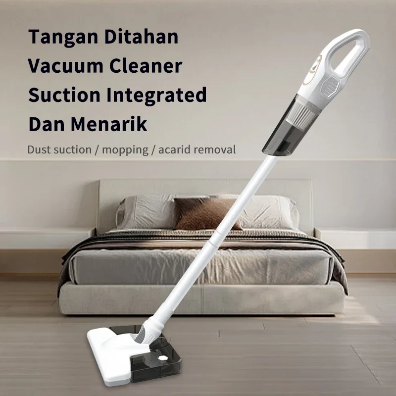 Wireless Hand-pushed Cordless Vacuum Cleaner Car Home Low Noise Multiple Accessories Suction Portable Dust Cleaning Machine