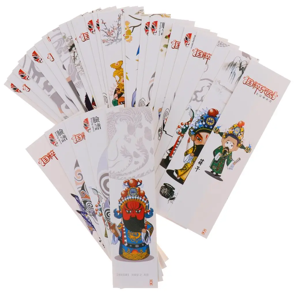 العلامات اليدوية الصينية ، مشروع حرفة ديي لينة ، العلامات المرجعية الملونة ، 2x30