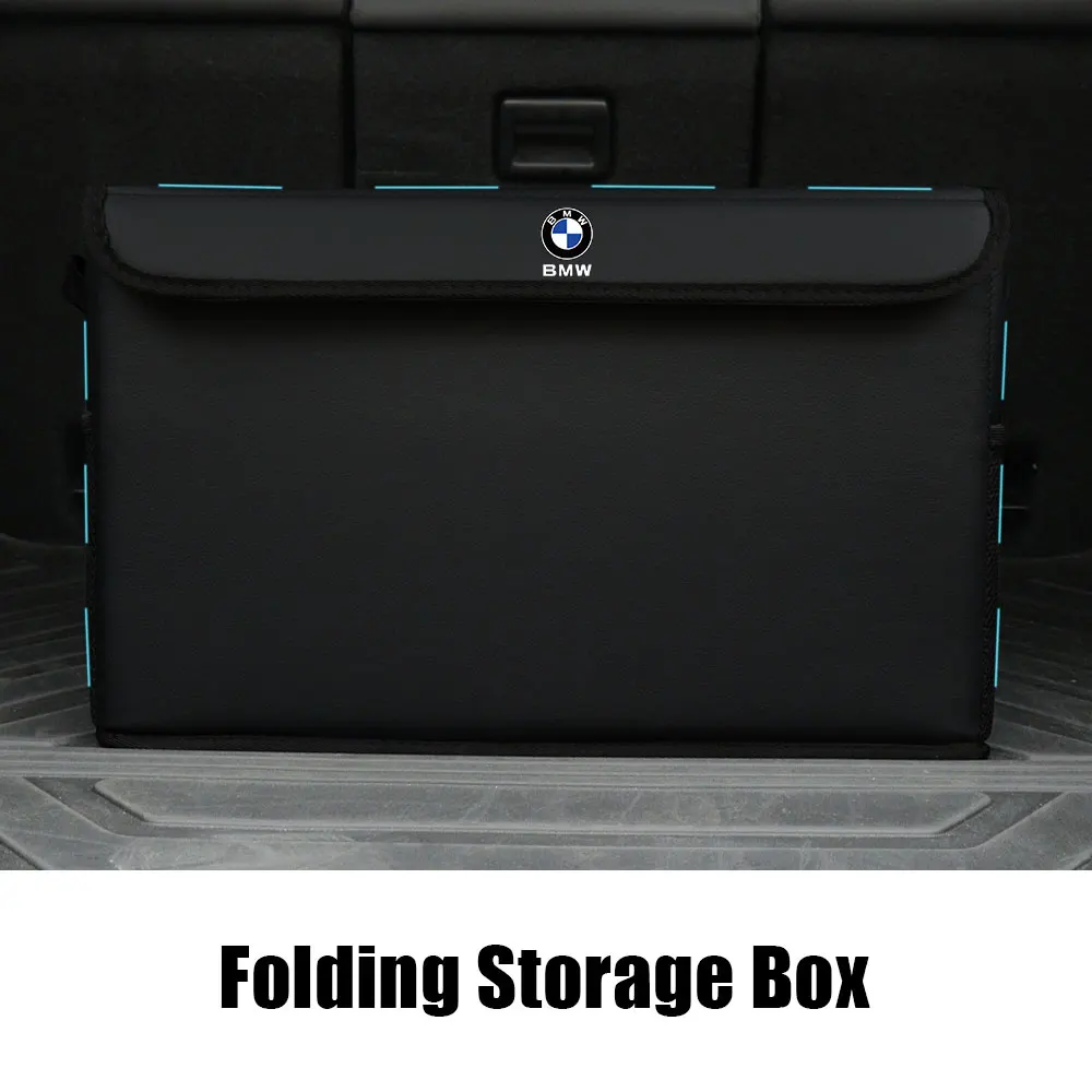 Car Trunk Organizer Folding Emergency Storage Box Travel Case For BMW 1 2 3 4 5 6 Series X1 X3 X4 X5 X2 F10 F20 F30 M E36 E46