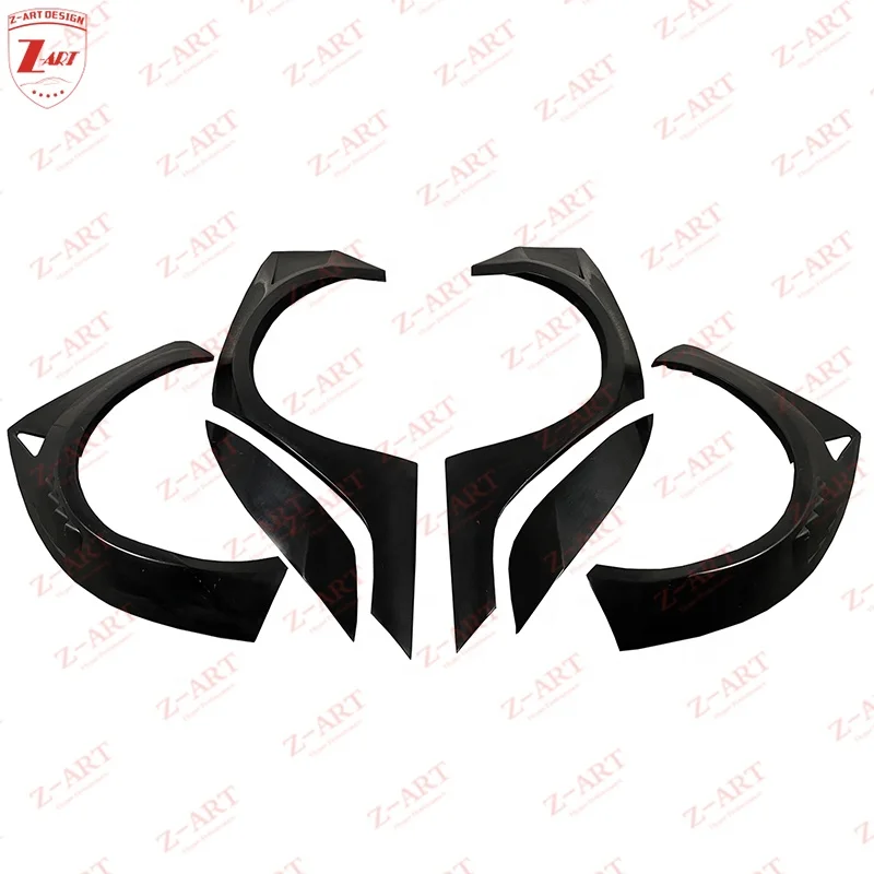 Z-ART Wide Body Kit For  Model 3 2019-2021 Carbon Fiber Front Fender Rear Fender Kit For Model 3 Tuning Body Kit Car Parts