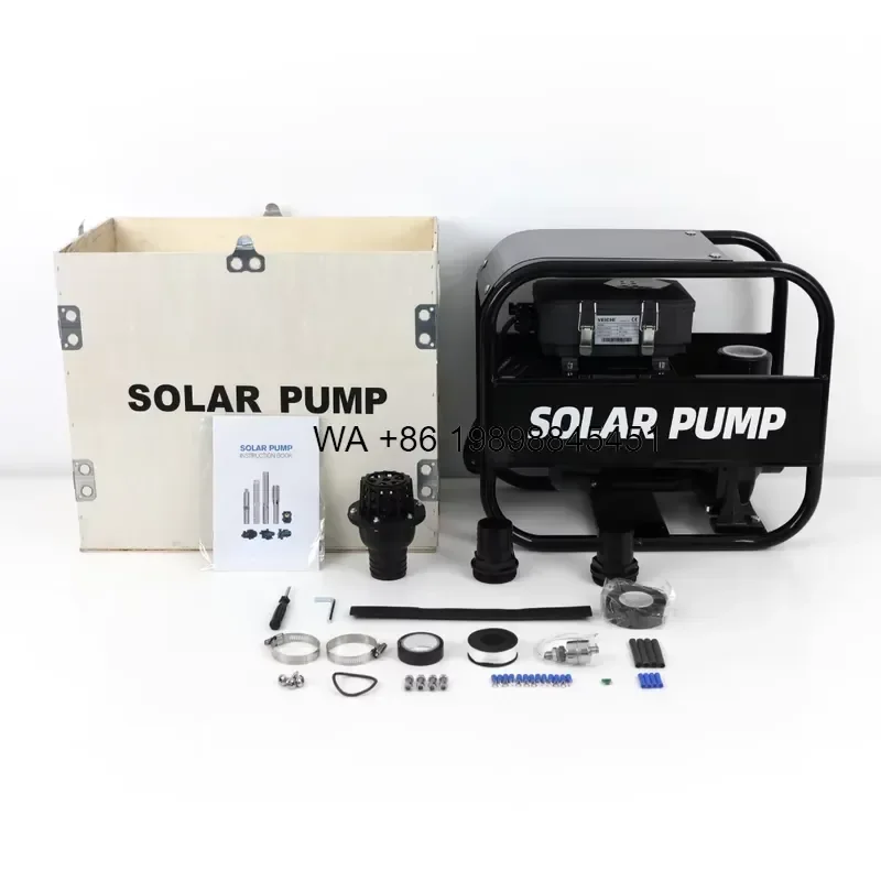 Wmwmnu for Solar Water Pump with Panel Surface Energy Power System for Agriculture Farm Irrigation