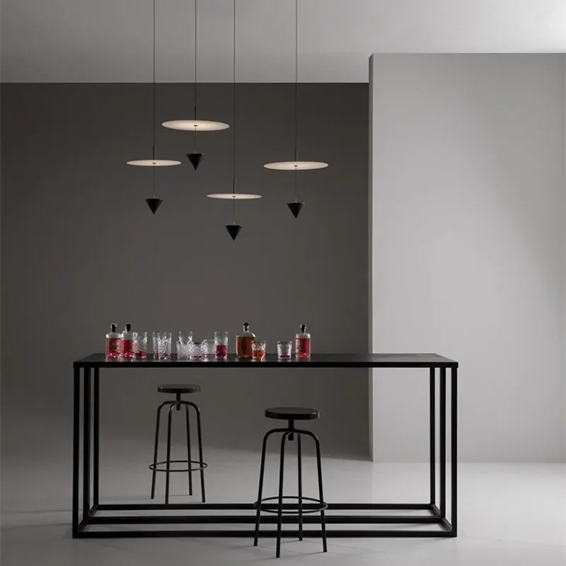 Minimalist Nordic Taper LED Pendant Light Simple Table Dining Room Kitchen Island Chandeliers Home Decor Light Fixtures