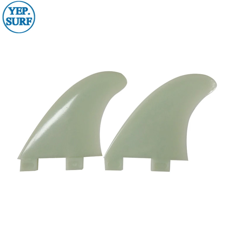 UPSURF-Surf Fins with Keel Fin, FCS, GX Twin Fins, Surfboard Fin, Nylon Plastic Paddleboard, Accessories, 2 Pcs per Set