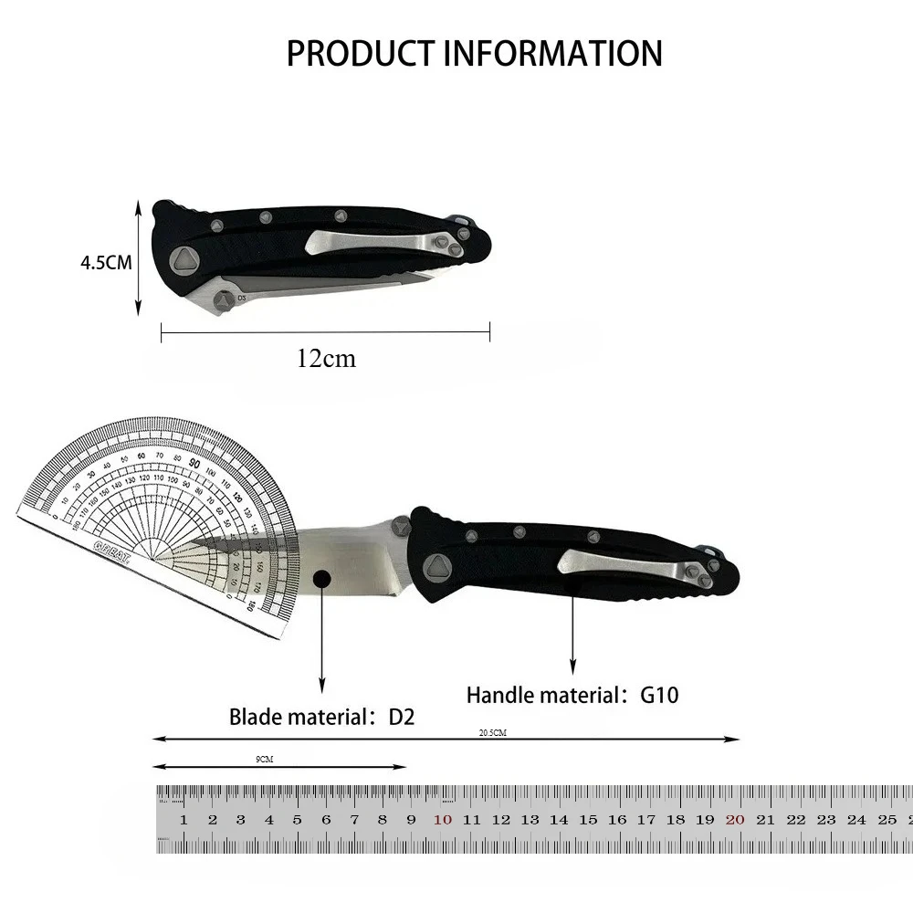 سكين جيب قابل للطي عالي الجودة للصيد في الهواء الطلق والصيد والدفاع عن النفس والتخييم المحمول EDC أداة المساعدة المعدات الأساسية