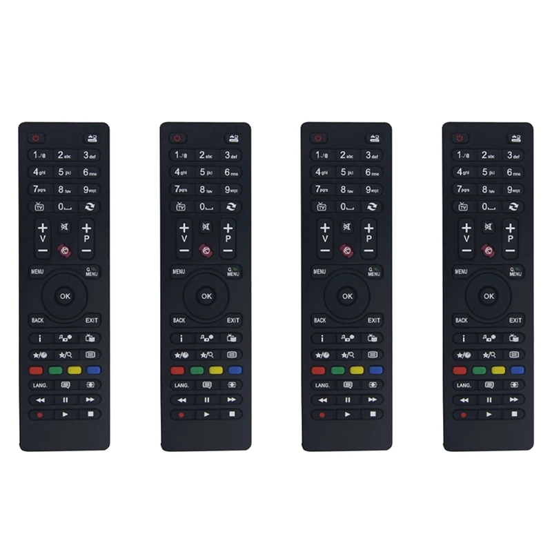 

New-4X Replacement Remote Control For Telefunken TV RC4875/RC4870 No Setup Required