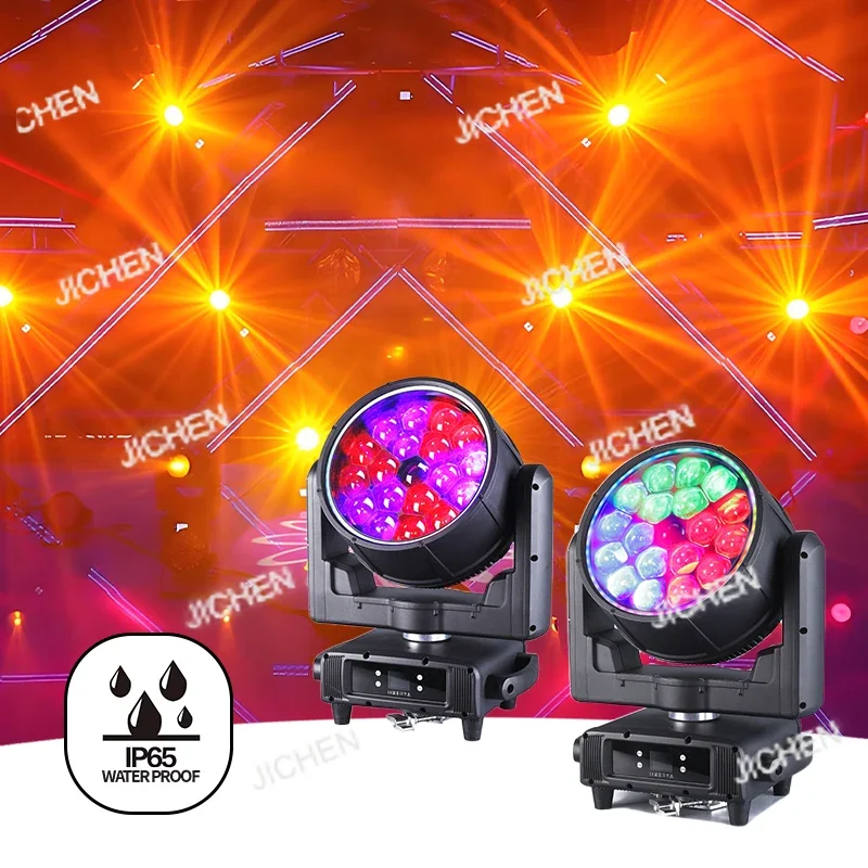 

HS 19x40W IP65 Bee Eye RGBW Водонепроницаемый луч с подвижной головкой Профессиональное сценическое освещение на открытом воздухе