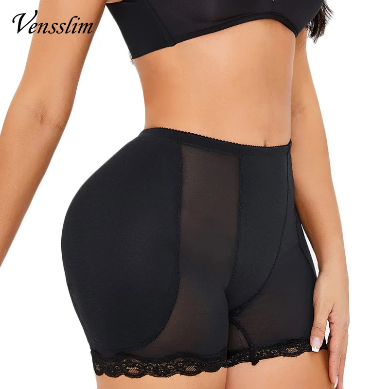 Vensslim Fake Ass Pad Panties Women Hip Enhancer Body Shaper Tummy Control Slimming Waist Trainer Booty Butt Lifter Shapewear
