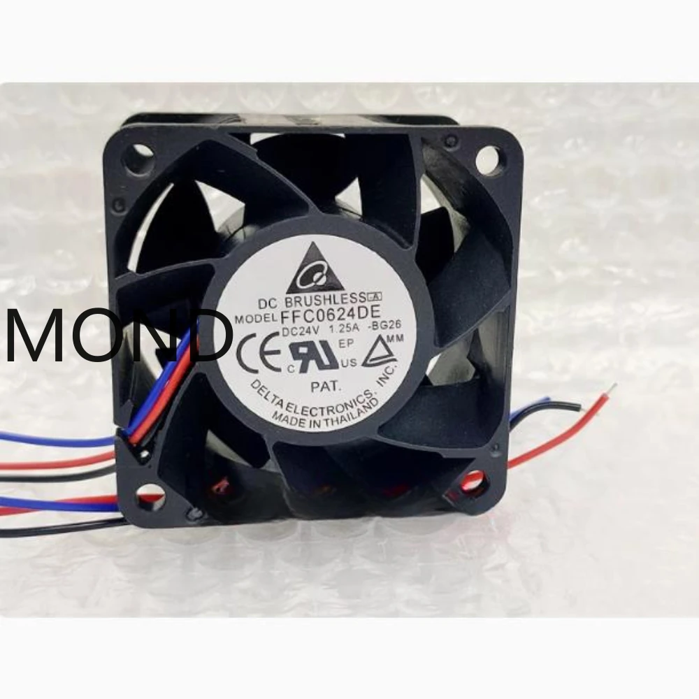 FFC0624DE 6038 24V 1.25A 6CM Original Delta High Air Volume Inverter Fan