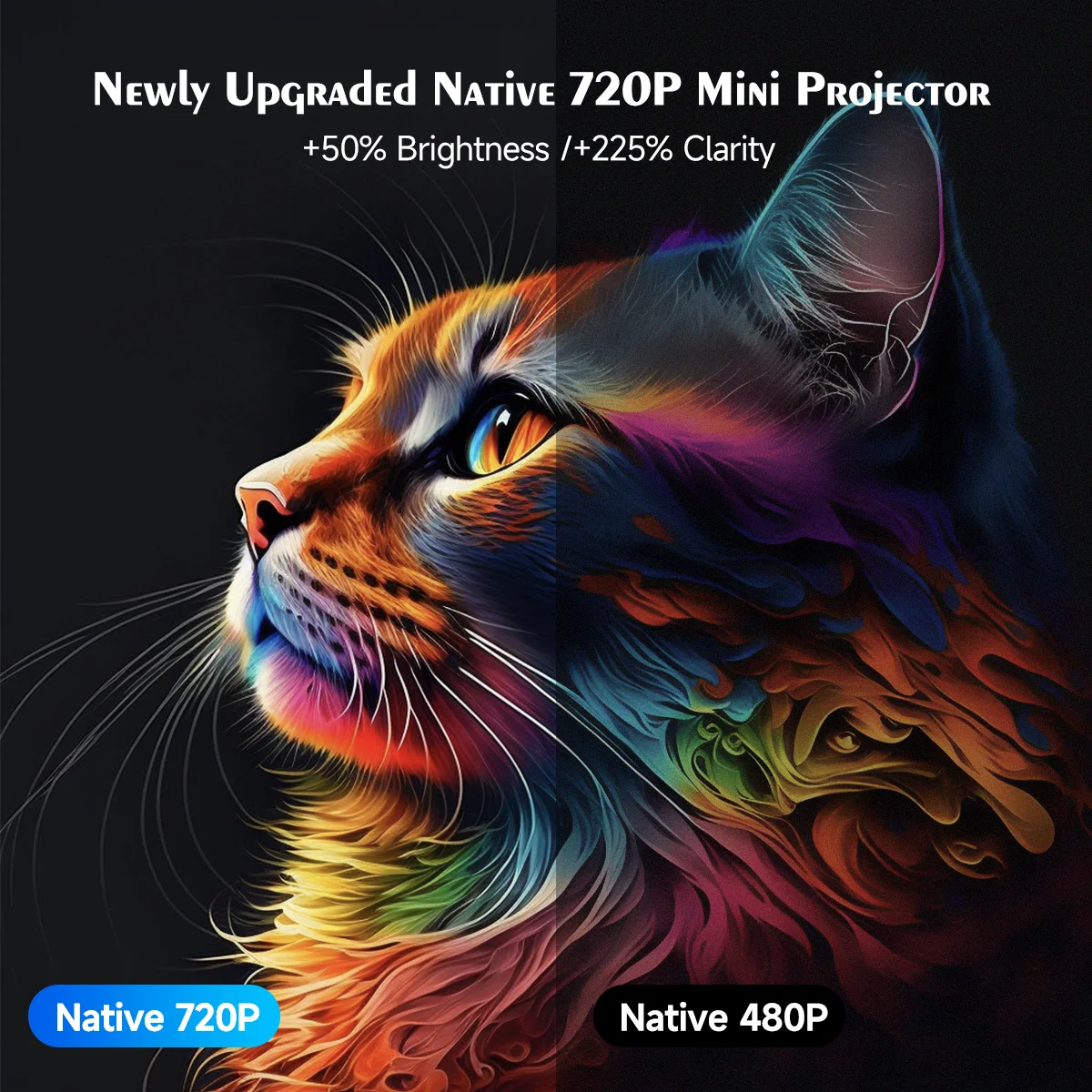 프로젝터 사용 예시