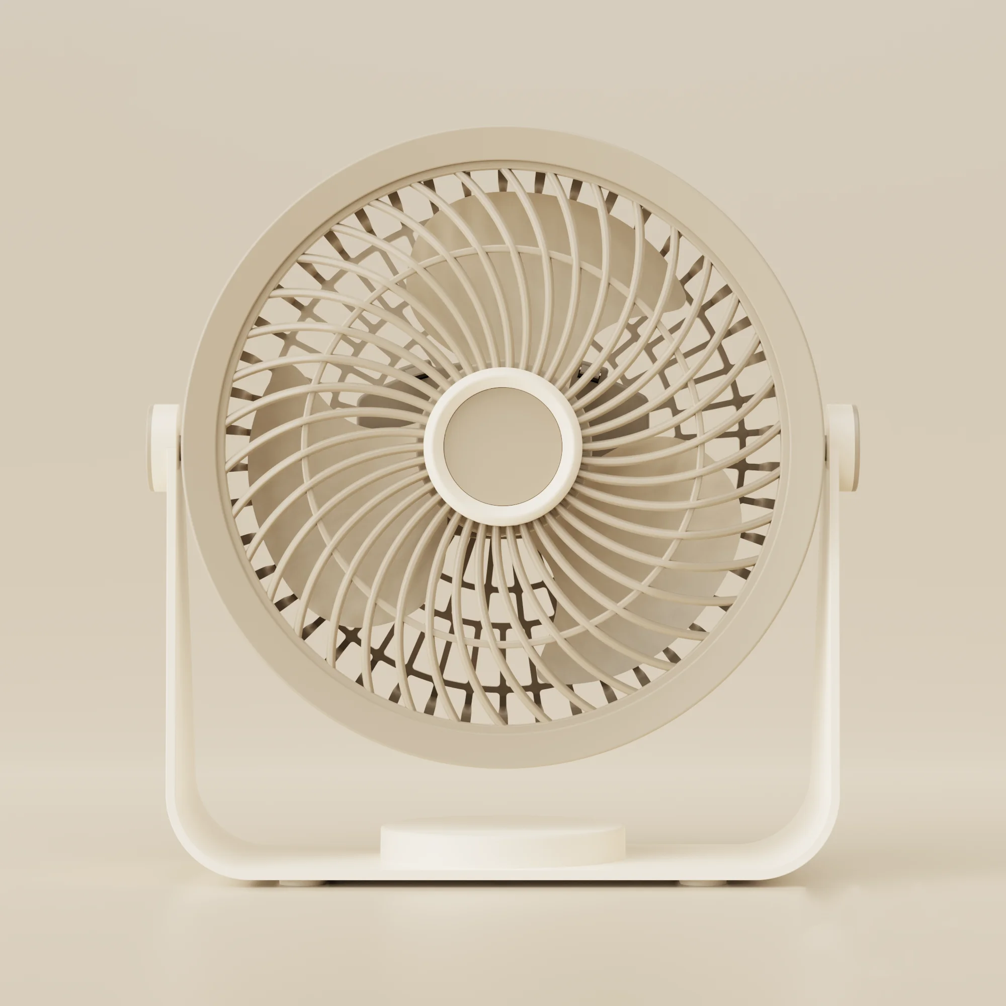 YS-2544-Desktop Fan Is Lightweight and Portable with Three Levels of Strong Wind Power, USB Charging 365 ° Adjustable Angle