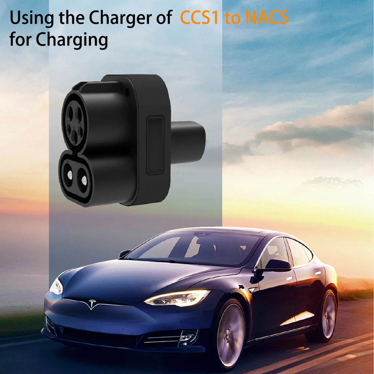 محول شحن RACER PILE CCS1 إلى NACS Fast Ev DC 250A CCS1 كومبو لمحول تسلا لطراز تسلا 3/Y/S/X #5