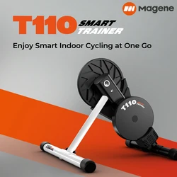 Magene T110 Smart Bike Trainer Foldable Resistance Electromagnetic Direct Drive Silence Indoor Bicycle Training Platform