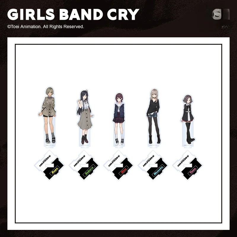 アクリルサポートスタンド-ガールズバンド-クライ-アニメバンド-ポスター-ボーカロイドスタイル-アクリルフィギュア-おもちゃ-アニメファンやコレクター向け