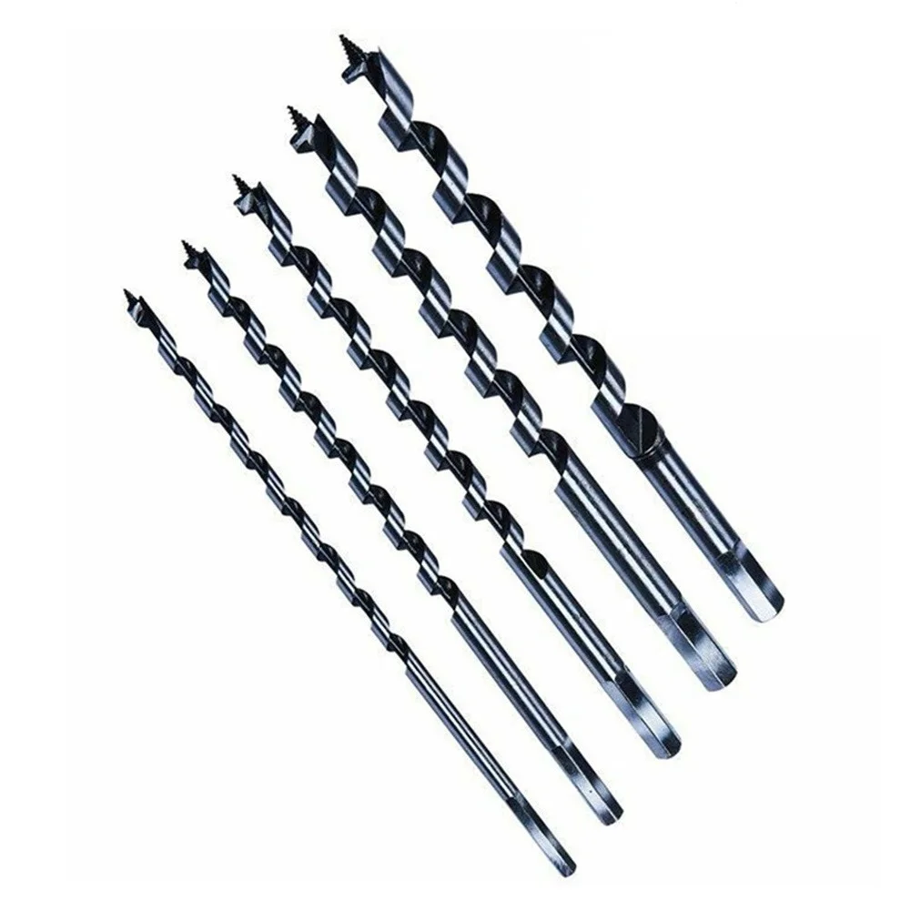 Power Tools Drill Bit 5pcs Drill Bit Extra Long Rolled For Metal Steel Hardness High Carbon Steel High-quality