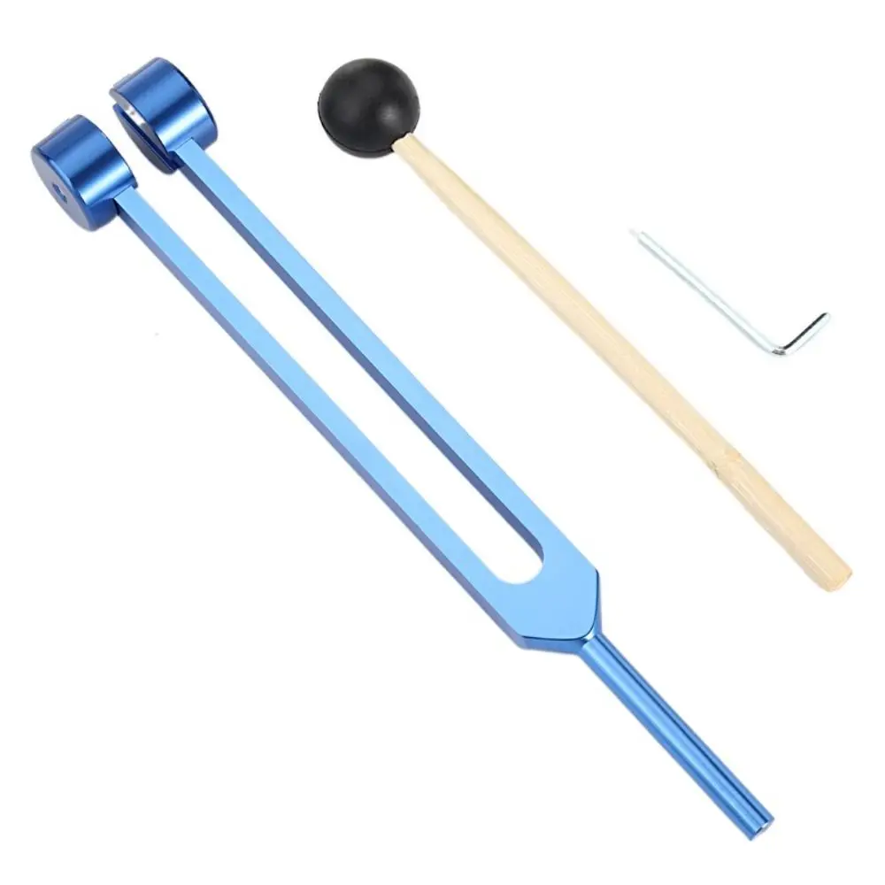 Исцеляющая чакра, 128 Гц, набор камертонов для звуковой терапии, биоакустический камертон из алюминиевого сплава, красочный портативный