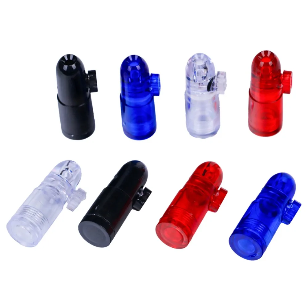 2psc Bullet Shaped Small Bottle 49 * 20mm Circular Storage Bottle Portable and Compact Smoking Accessory
