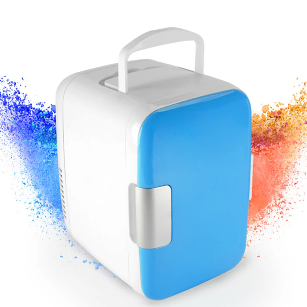 ثلاجة 4 لتر، ثلاجة سيارة 4 لتر، ثلاجة صغيرة باردة وساخنة، ثلاجة مركبة مزدوجة الغرض، ثلاجة مزدوجة الغرض #4