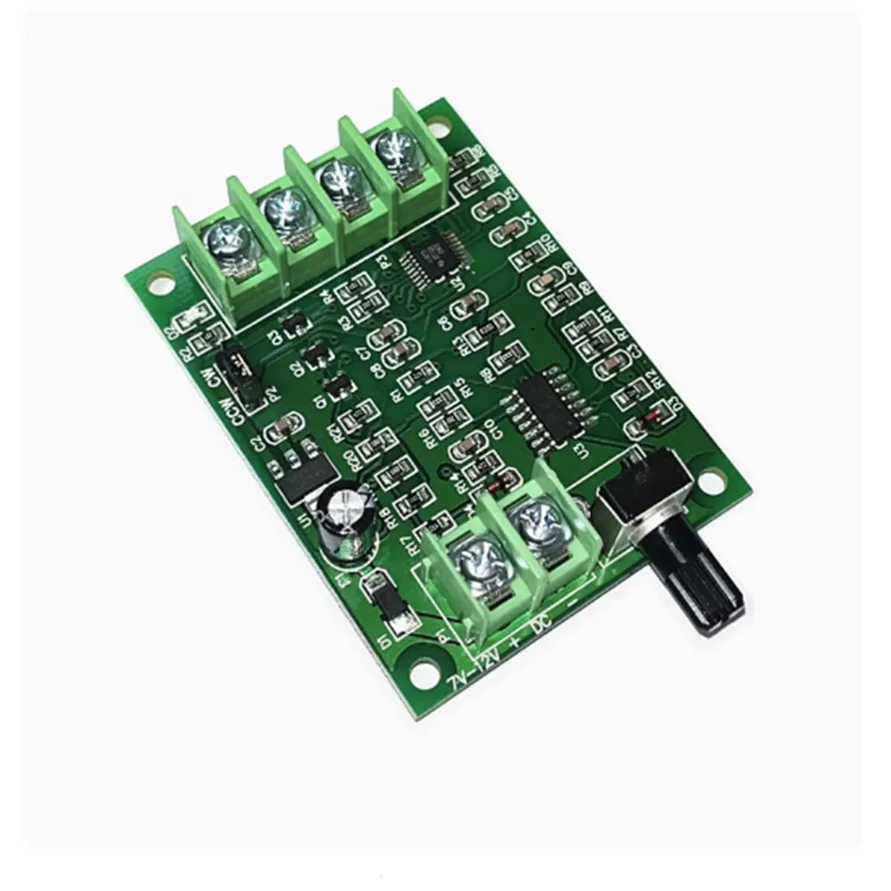 1PC 5V-12V Brushless DC Motor Driver Controller Board with Reverse Voltage Over Current Protection for Hard Drive Motor 3/4 Wire