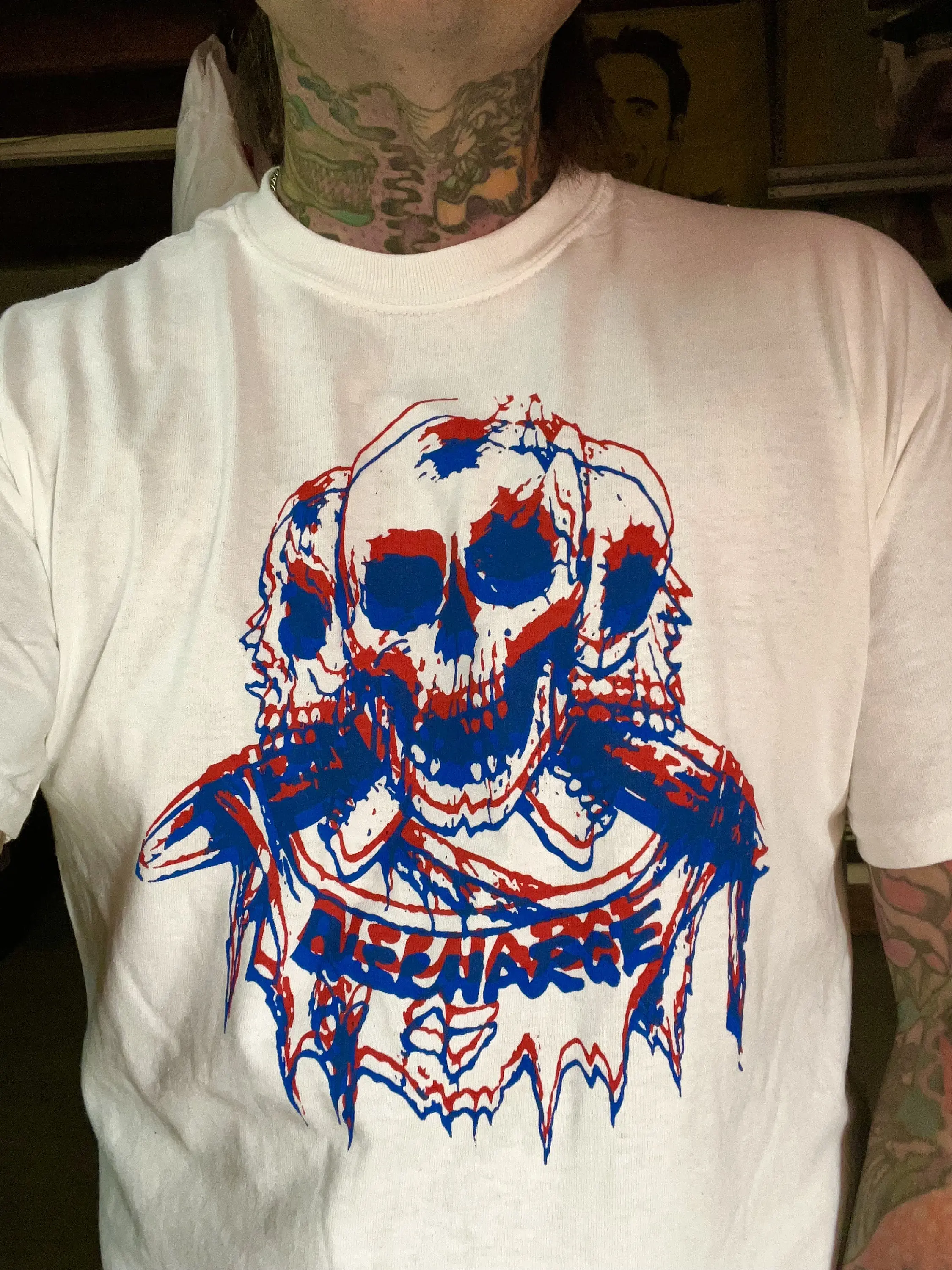 Discharge Skulls Punk Shirt By Addicted To Chaos Seditionaries Uk82