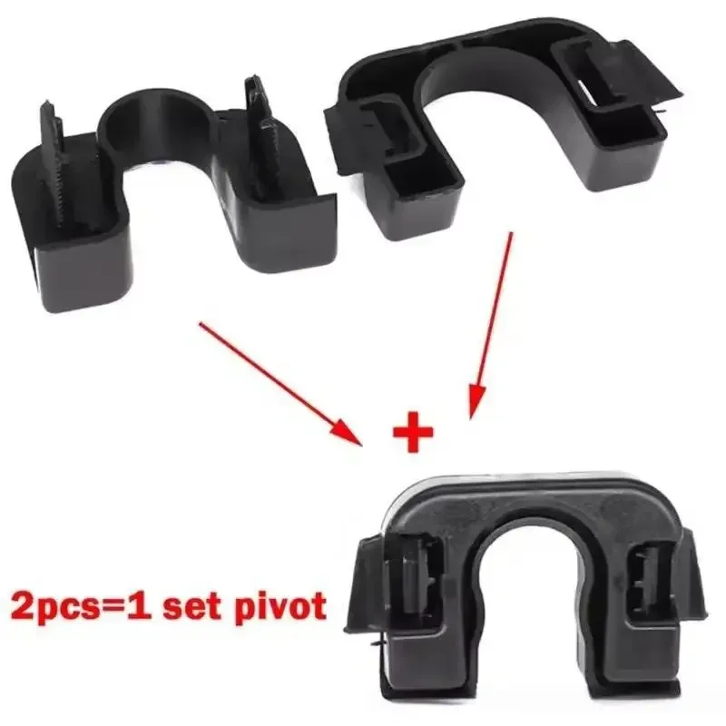 Car Retainer Buckle Clips 10Pcs Long Lasting Trunk Partition Board Fasteners for Vehicle Cover Bracket