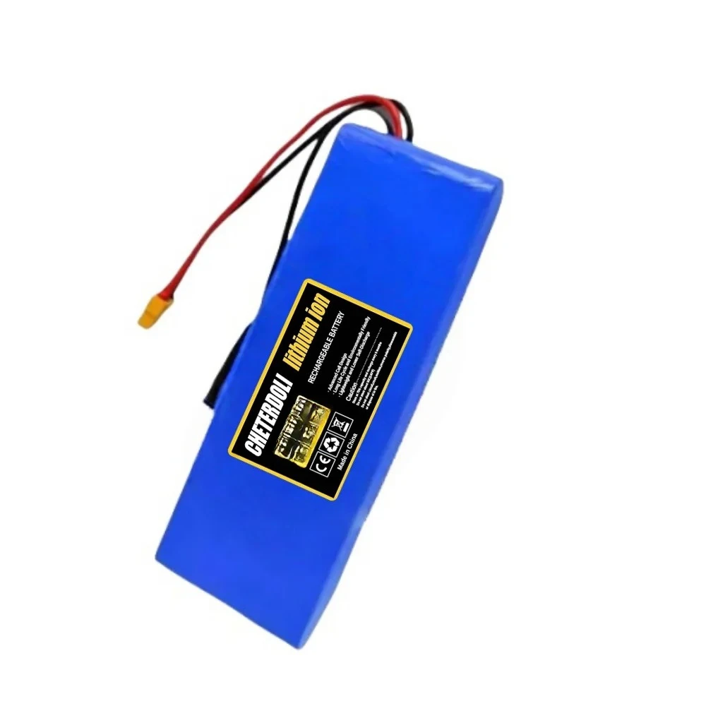 신형 36V 4000mAh 10S1P 18650 리튬 배터리 BMS 포함, 250W 전기용 고용량 충전식 배터리 팩 긴 수명