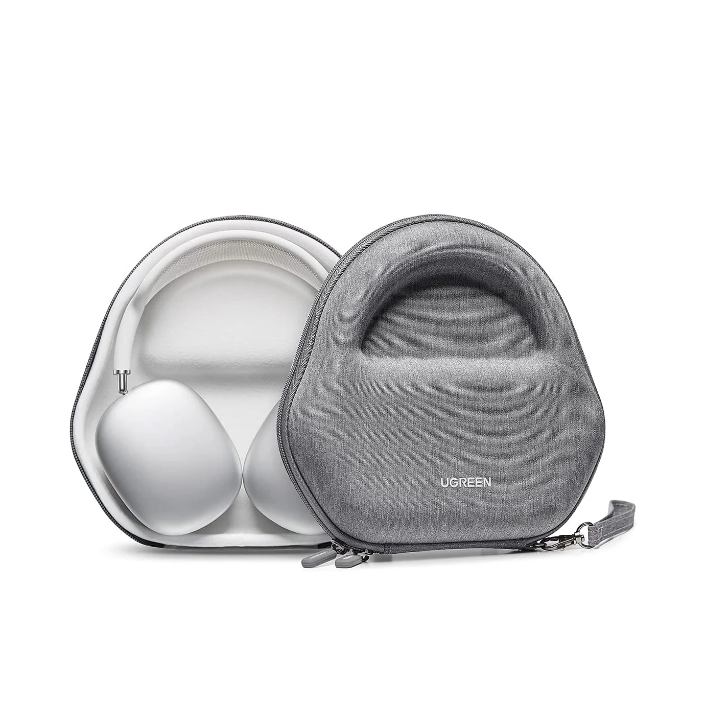 UGREEN Carrying Case Compatible With   Max Headphone Case Hard Shell Protective Travel Storage Portable Bag