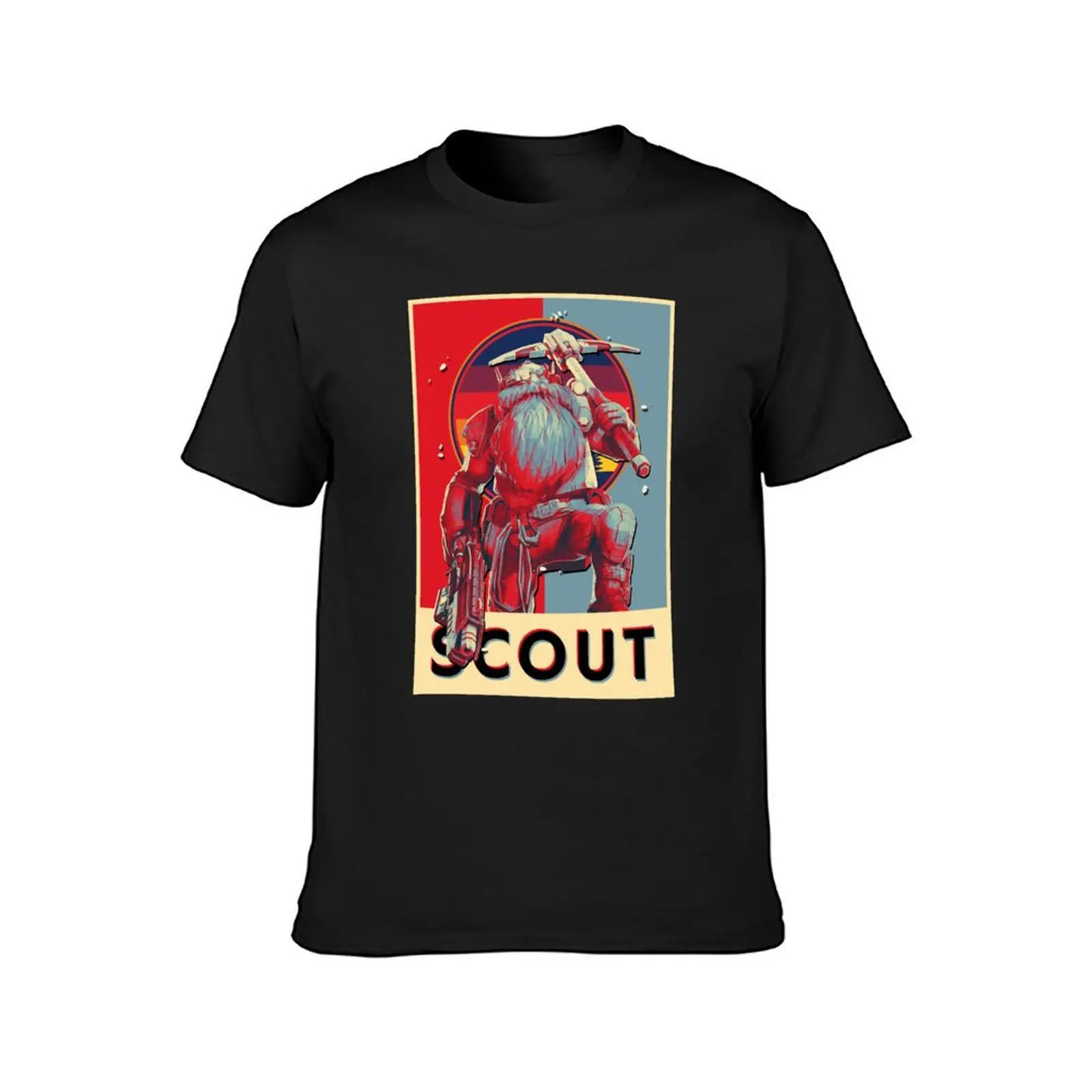 Deep Rock Galactic Hopscout T-Shirt oversized vintage clothes Blouse anime clothes mens graphic t-shirts hip hop