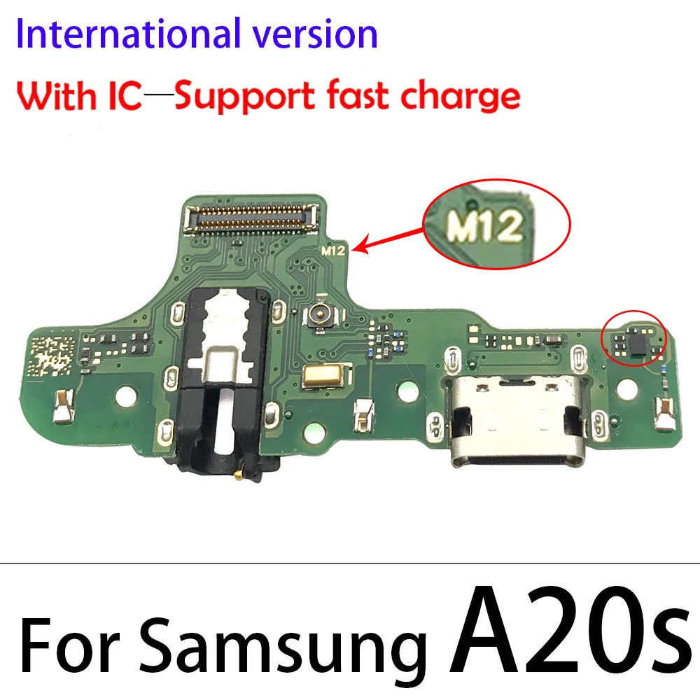 New USB Charging Port Dock Charger Connector Board Flex Cable For Samsung A51 A01 A11 A21s A31 A10 A20 A30 A50 A10s A20s