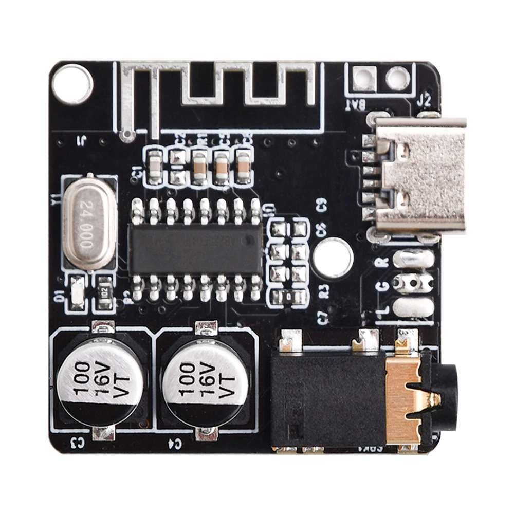 VHM-314 Bluetooth Audio Receiver Board Bluetooth 5.0 MP3 Lossless Decoder Board Wireless Stereo Music Module 3.7-5V