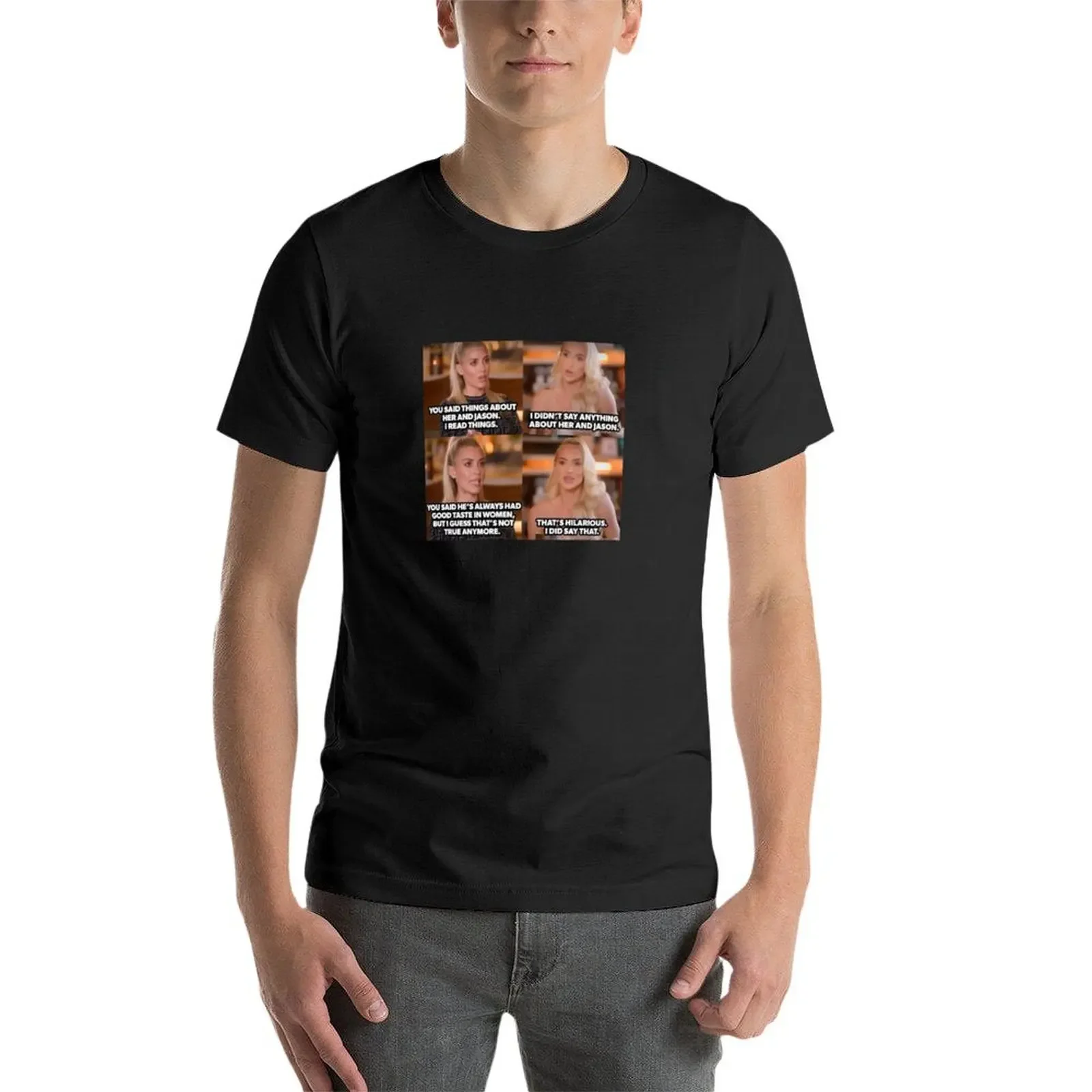 Camiseta de Netflix para hombre, camisa con diseño de aduanas negras, moda coreana