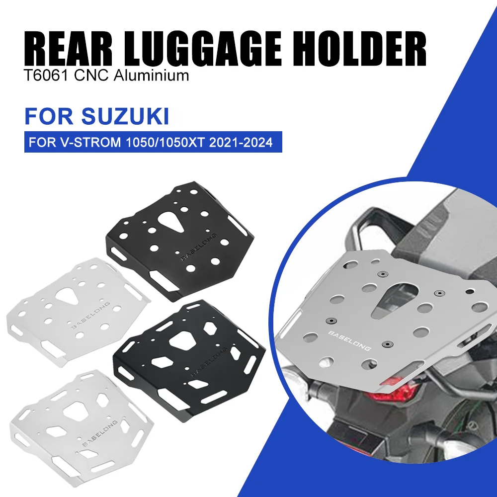 

FOR SUZUKI V-STROM 1050/1050XT 2021-2022-2023-2024 Rear Luggage Rack Carrier Motorbike Tail Case Bracket Extender Carrier Parts