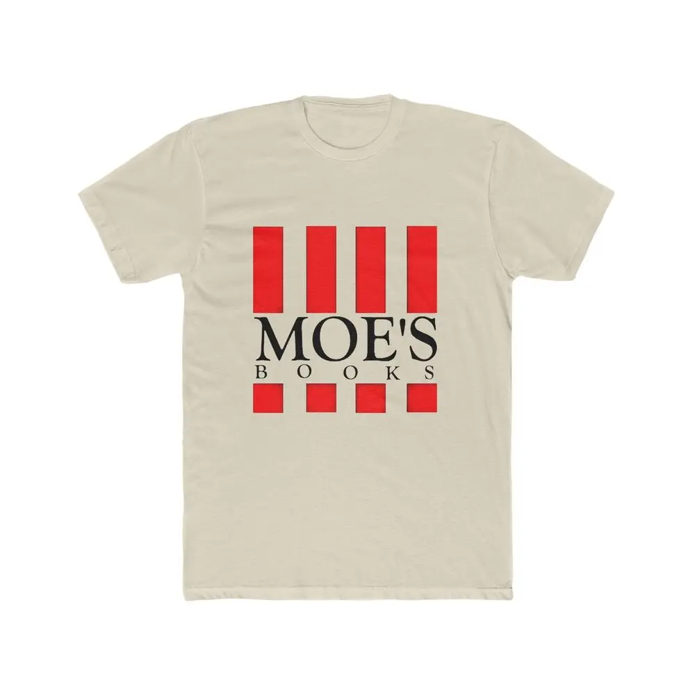 Moe's Books berkley bookstore Men's Cotton Crew Tee California