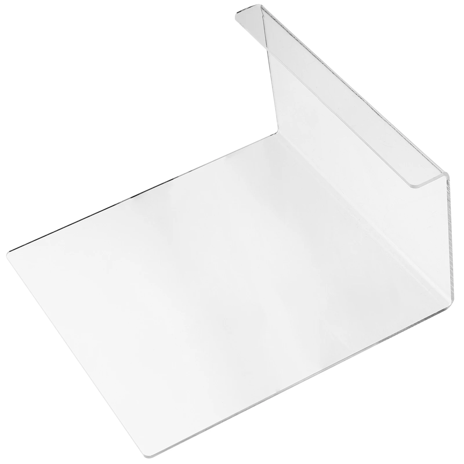

Transparent Book Establishment Bookshelves Bracket for School Cool Acrylic Holder Stand
