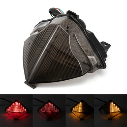 Motorcycle LED Taillight Rear Turn Signal Stop Lights Integrated Lamps For Yamaha YZF1000 YZF R1 2004 2005 2006