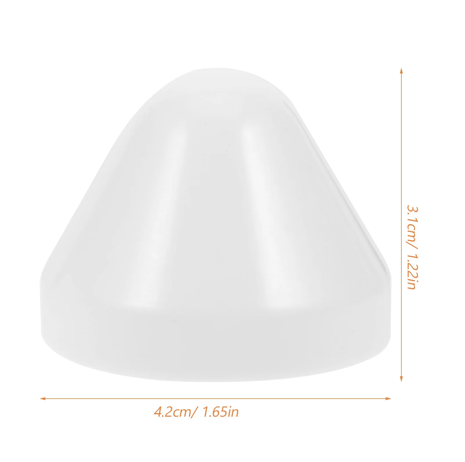 1 مجموعة قبعات مقعد المرحاض اتقان غرامة تصميم معقول اكسسوارات المرحاض سهلة الاستخدام استبدال الترباس يغطي قبعات المسمار #4