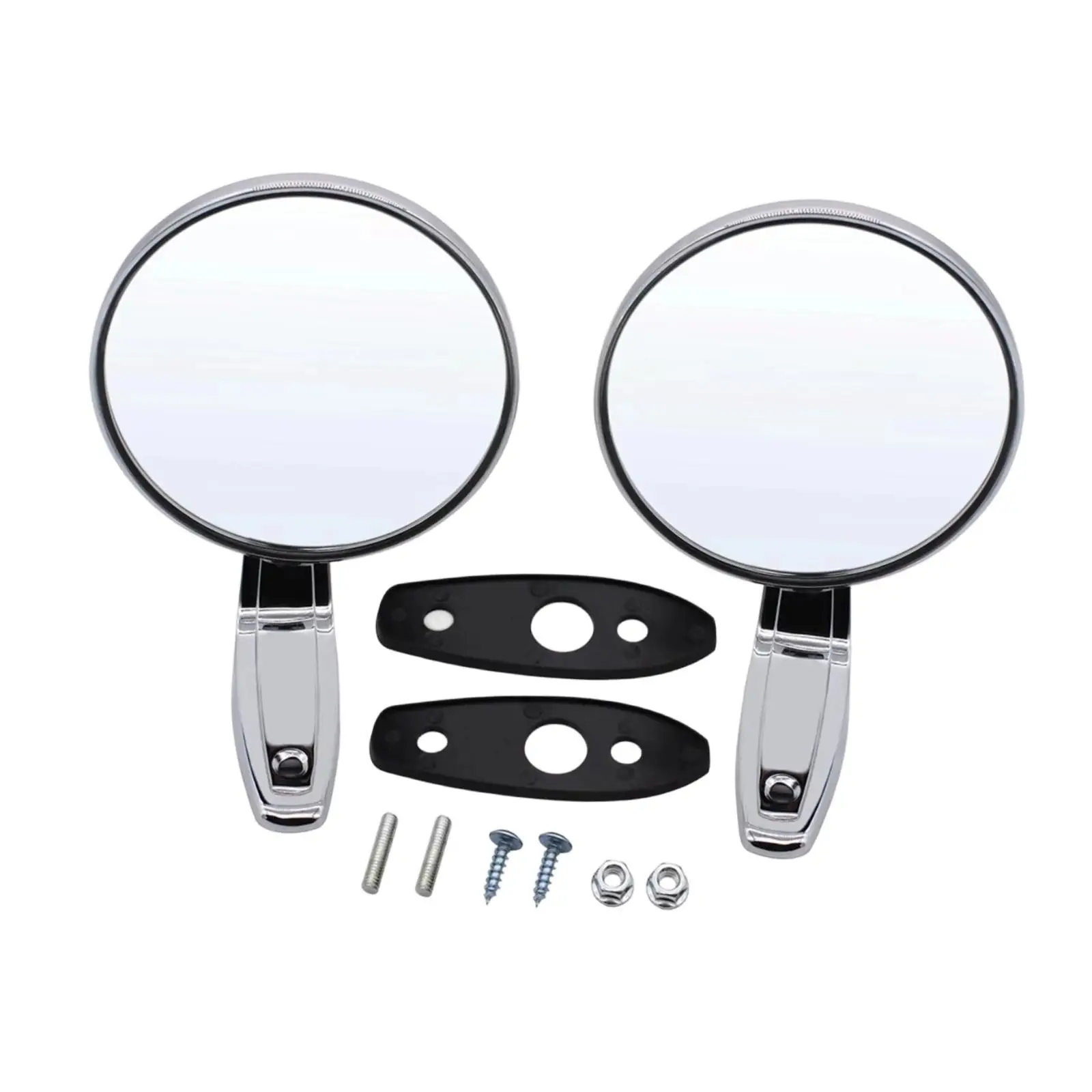 Retro Styling Car Rearview Mirror Premium Durable Wide Angle Mirror Spare Practical Accessory for Modern Car Parts