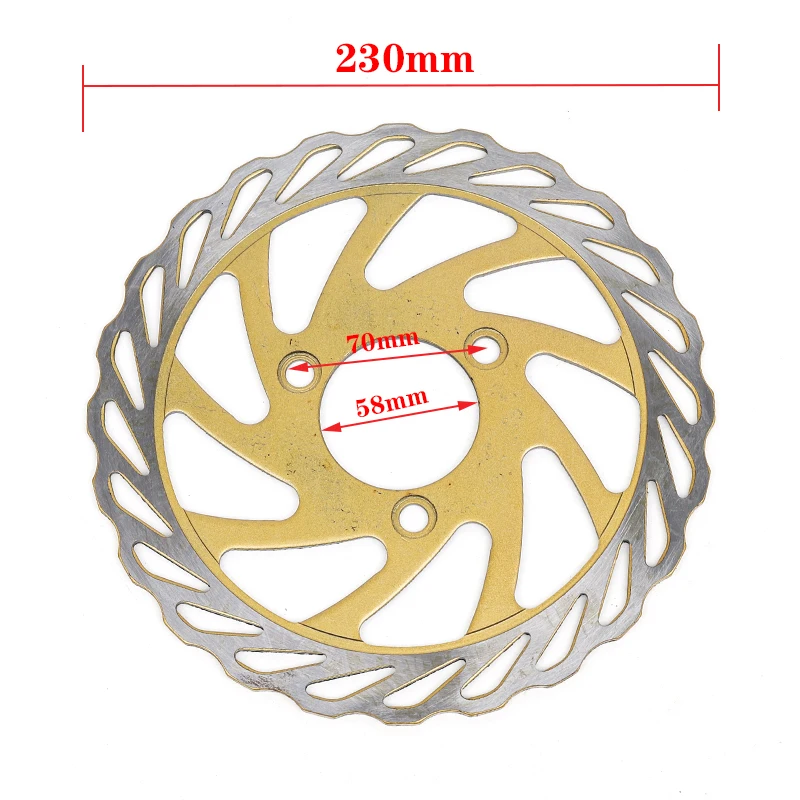 Front Rear Brake Disc Rotor 155 180 190 220 230 260MM For 125cc 150cc 200cc 250cc Quad Pit Dirt Bike ATV UTV